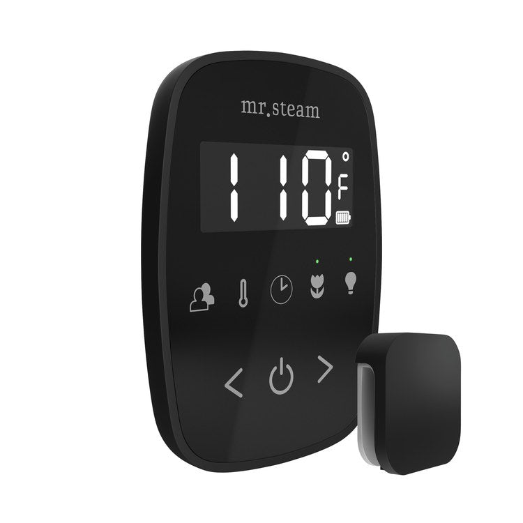 Steam Kit TempoFlex Black/Matte Black Shower Control with Steamhead for MS90 to MSSUPER3 - Image 3