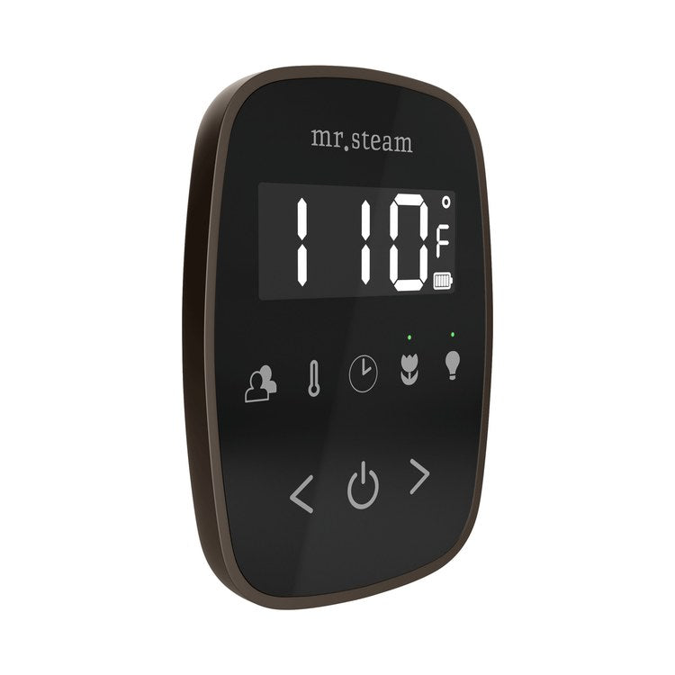 Steam Kit TempoFlex Black/Rubbed Bronze Shower Control with Steamhead for MS90 to MSSUPER3 - Image 2