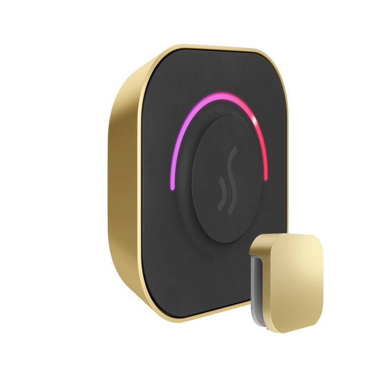 Steam Kit TempoTouch Satin Brass Shower Control with Steamhead for MS90 to MSSUPER3 - Image 3