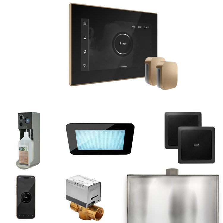 Steam Kit xDream Max Black/Brushed Bronze Control Package for MX4/MX5/MX6 - Image 1
