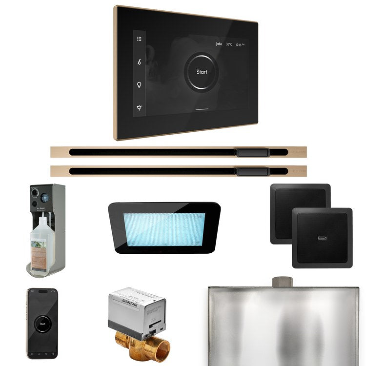 Steam Kit xDream Max Linear Black/Brushed Bronze Control Package for MX4/MX5/MX6 - Image 1