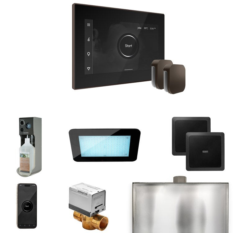 Steam Kit xDream Max Black/Rubbed Bronze Control Package for MX4/MX5/MX6 - Image 1