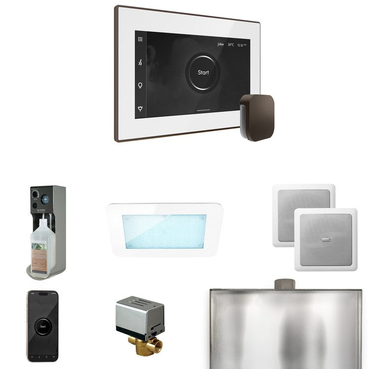 Steam Kit xDream White/Rubbed Bronze Control Package for MS90 to MSSUPER3 - Image 1