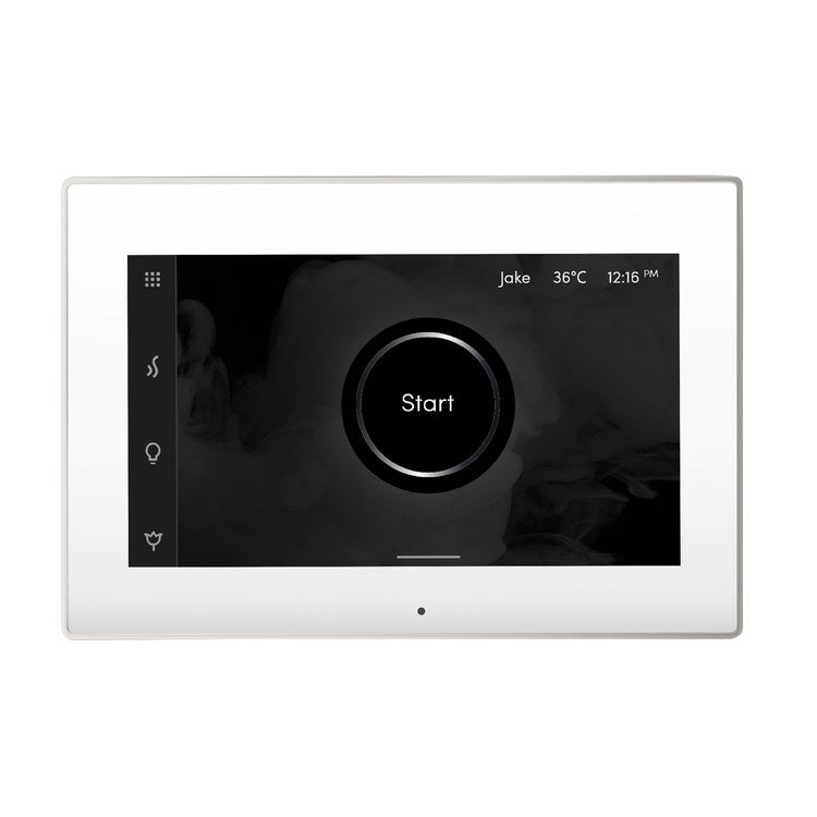 Steam Kit xDream Max White/Polished Nickel Control Package for MX4/MX5/MX6 - Image 3