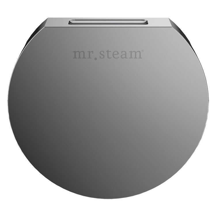 Steamhead Aroma Designer Finish Round with Aromatherapy Reservoir Solid Brass Brilliance Black 3 Inch
