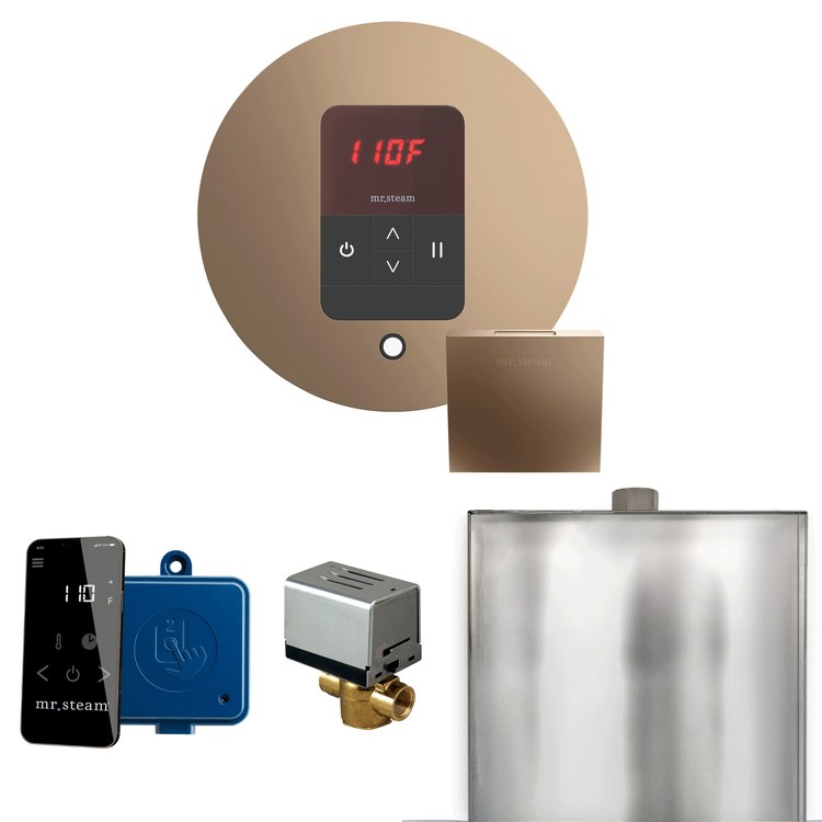 Steam Kit Basic Butler Nouveau Bronze Control Package Round - Image 1