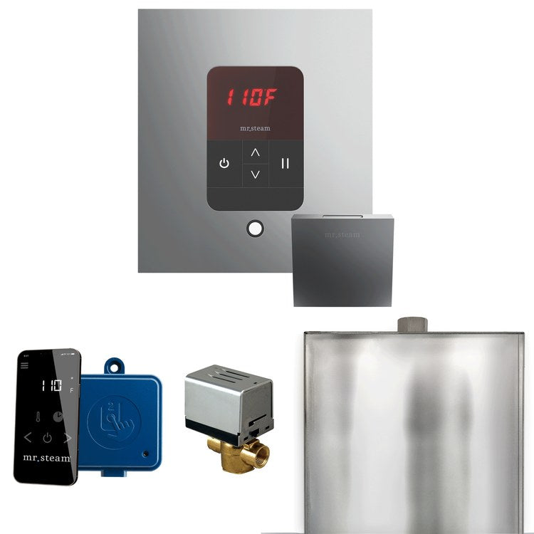Steam Kit Basic Butler Satin Steel Control Package Square - Image 1