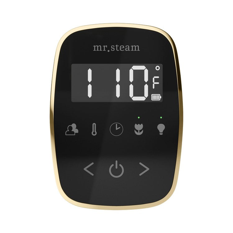 Steam Kit ButlerFlex Black/Satin Brass Control Package for MS90 to MSSUPER3 - Image 2