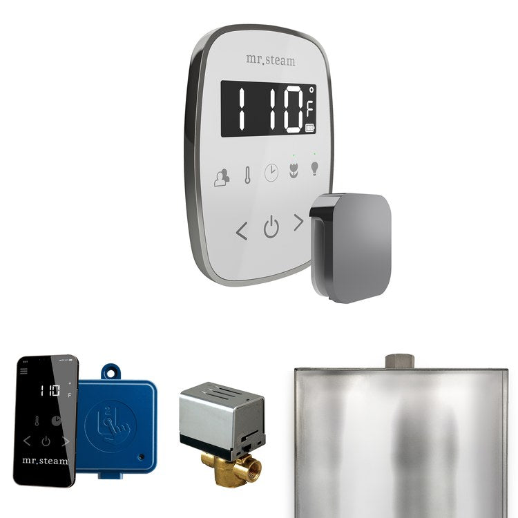 Steam Kit ButlerFlex White/Brilliant Black Control Package for MS90 to MSSUPER3 - Image 1