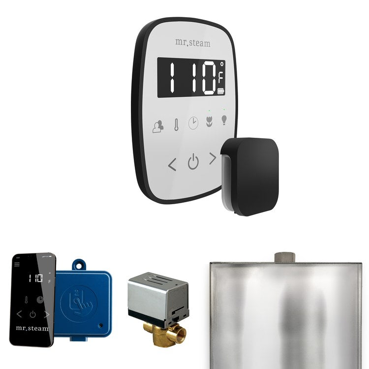 Steam Kit ButlerFlex White/Matte Black Control Package for MS90 to MSSUPER3 - Image 1