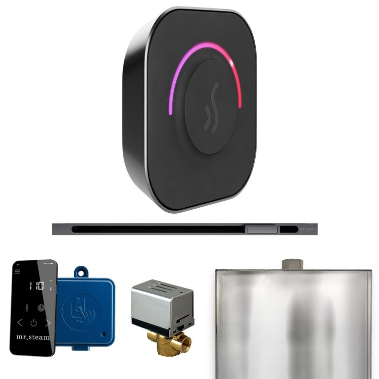 Steam Kit ButlerTouch Linear Satin Steel Control Package for MS90 to MSSUPER3 - Image 1