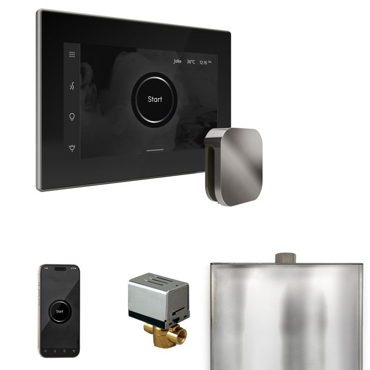 Steam Kit xButler Black/Brilliant Black Control Package for MS90 to MSSUPER3 - Image 1