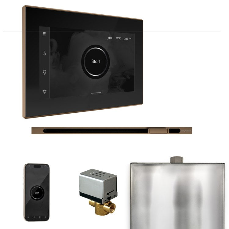 Steam Kit xButler Linear Black/Nouveau Bronze Control Package for MS90 to MSSUPER3 - Image 1