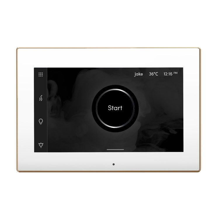 Steam Kit xButler White/Polished Gold Control Package for MS90 to MSSUPER3 - Image 3