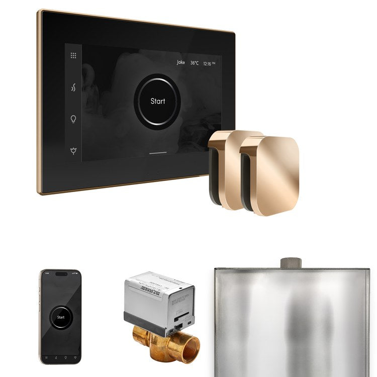 Steam Kit xButler Max Black/Polished Gold Control Package for MS4/MS5/MX6 - Image 1