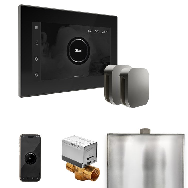 Steam Kit xButler Max Black/Satin Steel Control Package for MS4/MS5/MX6 - Image 1