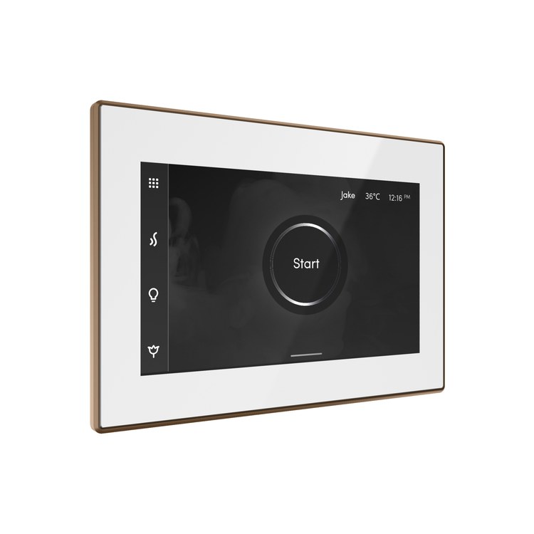 Steam Kit iSteamX White/Nouveau Bronze Shower Control with Steamhead for MS90 to MSSUPER3 - Image 2