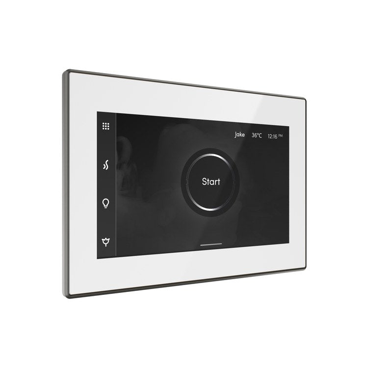 Steam Kit iSteamX White/Satin Steel Shower Control with Steamhead for MS90 to MSSUPER3 - Image 2