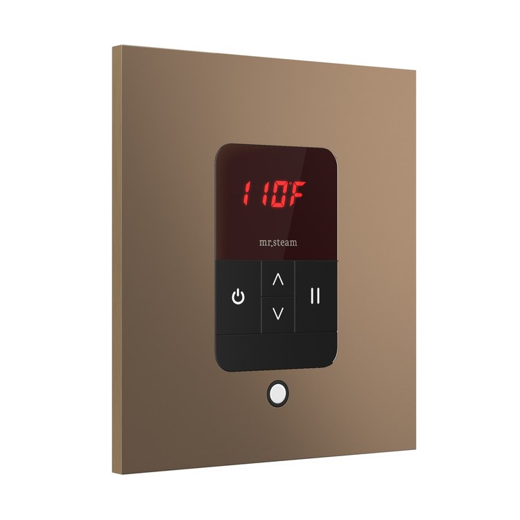 Steam Kit iTempo Nouveau Bronze Shower Control with Square Steamhead for MS90 to MSSUPER3 - Image 2