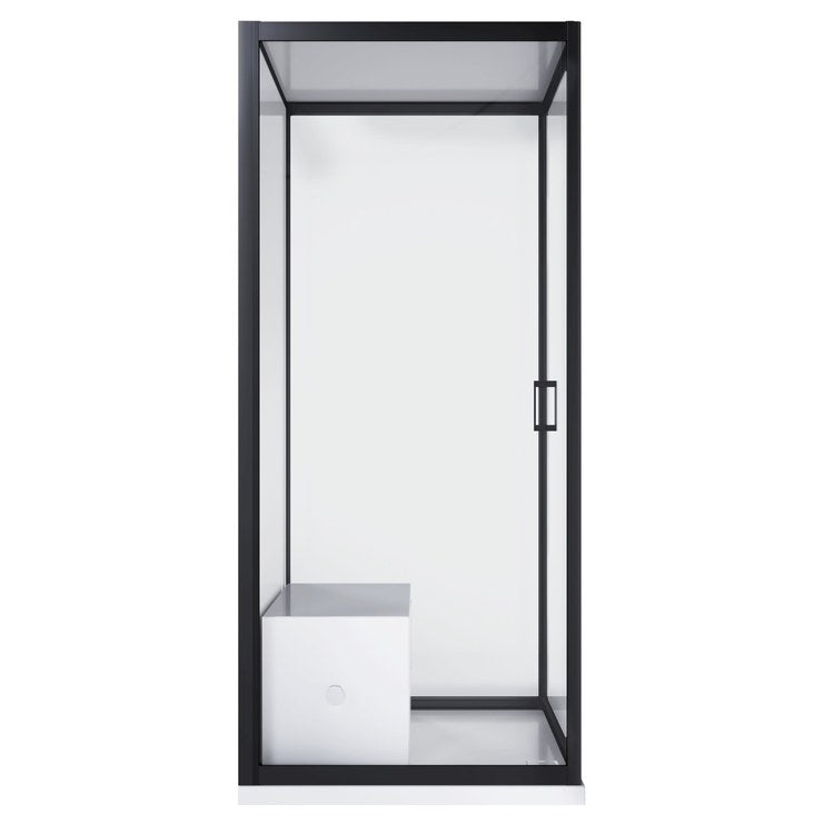 Steam Unit SteamPod Indoor/Outdoor Freestanding Personal Glass 47-1/16 Inch - Image 3