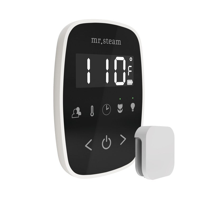 Steam Kit TempoFlex Black/White Shower Control with Steamhead for MS90 to MSSUPER3 - Image 3