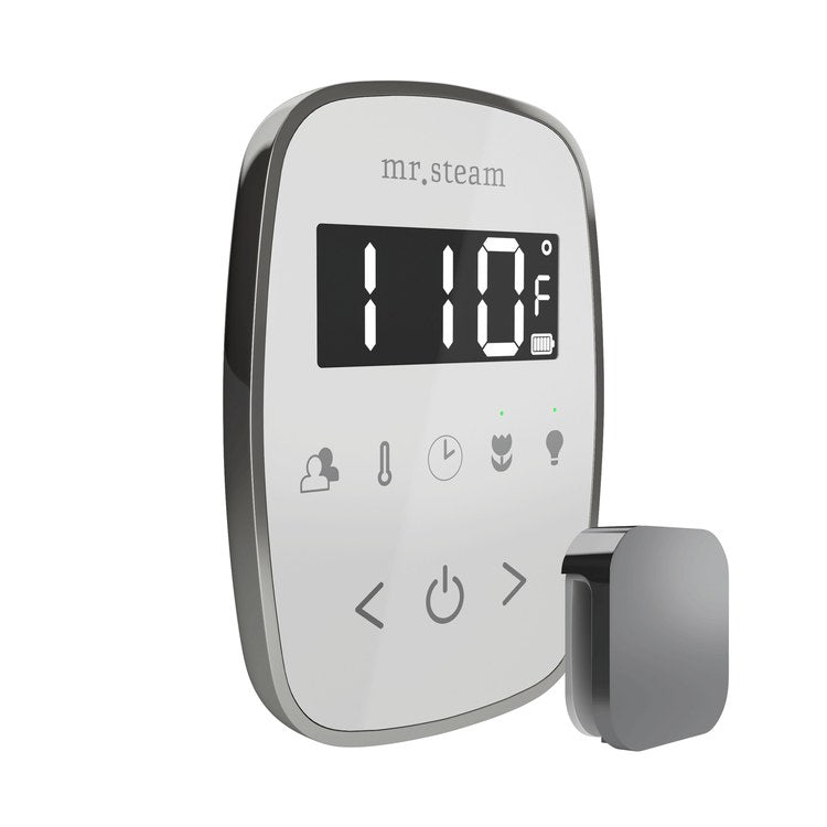 Steam Kit TempoFlex White/White Shower Control with Steamhead for MS90 to MSSUPER3 - Image 3