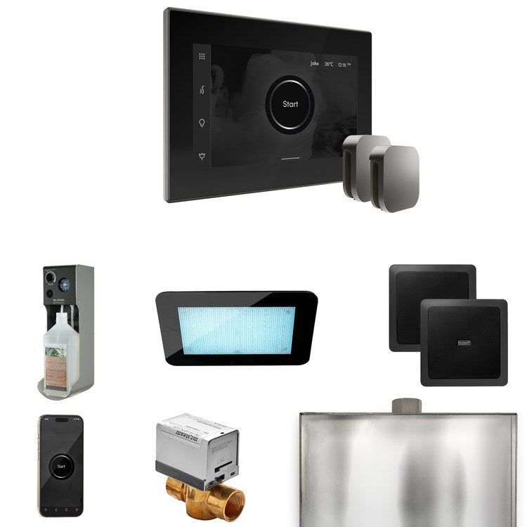 Steam Kit xDream Max Black/Satin Steel Control Package for MX4/MX5/MX6 - Image 1