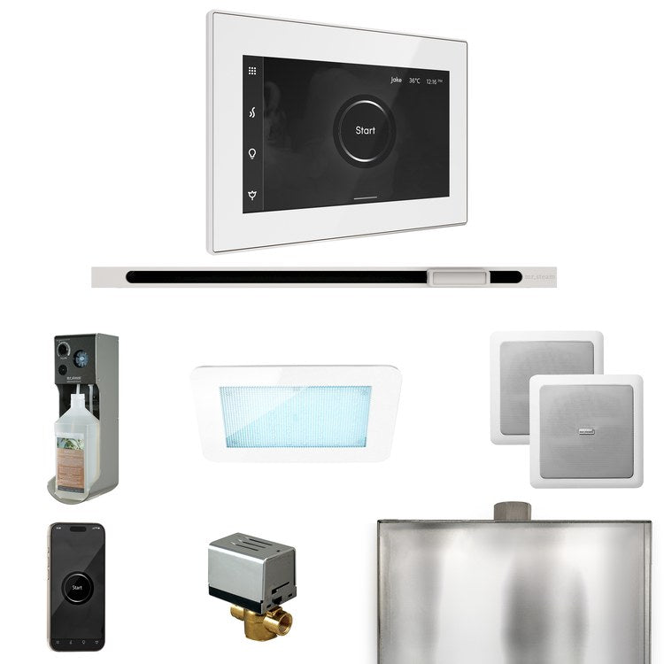 Steam Kit xDream Linear White/White Control Package for MS90 to MSSUPER3 - Image 1