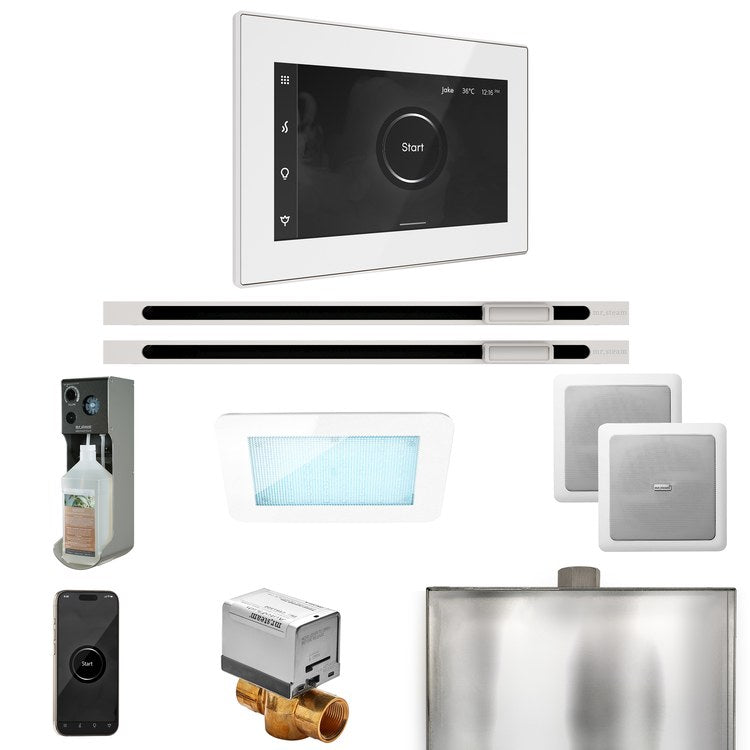 Steam Kit xDream Max Linear White/White Control Package for MX4/MX5/MX6 - Image 1