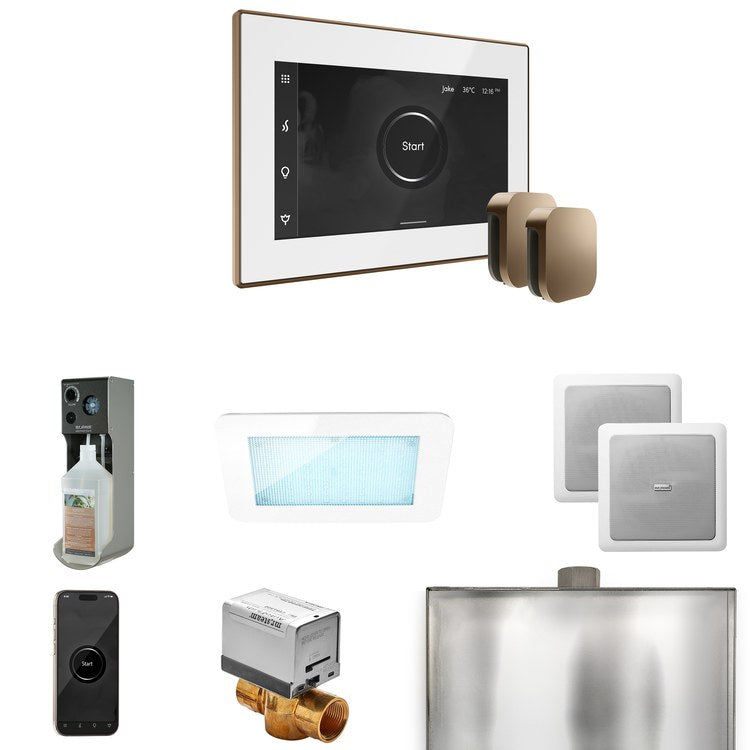 Steam Kit xDream Max White/Nouveau Bronze Control Package for MX4/MX5/MX6 - Image 1