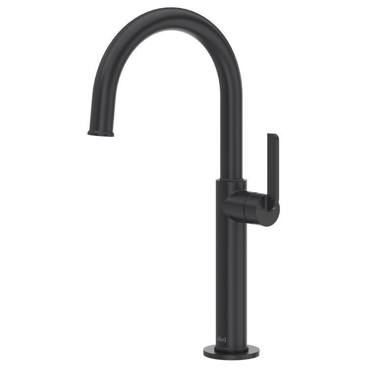 Lavatory Faucet Authentica 1 Lever ADA Watersense Black 1.2 Gallons per Minute Deck Mount Less Drain 1 Hole - Image 1