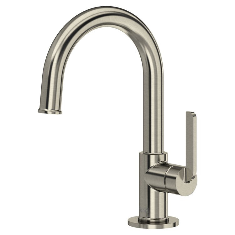 Lavatory Faucet Authentica 1 Lever ADA Watersense Brushed Nickel 1.2 Gallons per Minute Deck Mount Push 1 Hole - Image 1