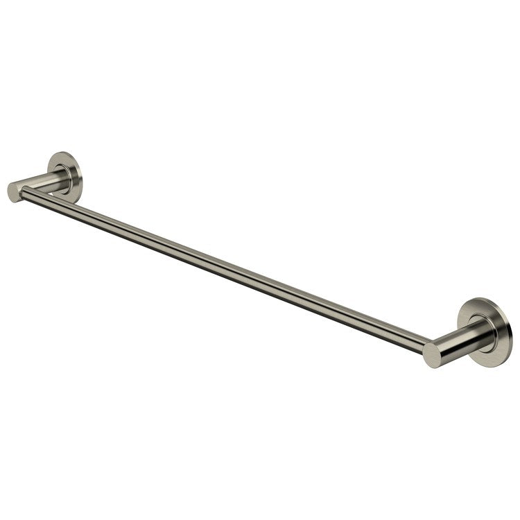 Towel Bar Authentica 24 Inch Brushed Nickel Brass - Image 1