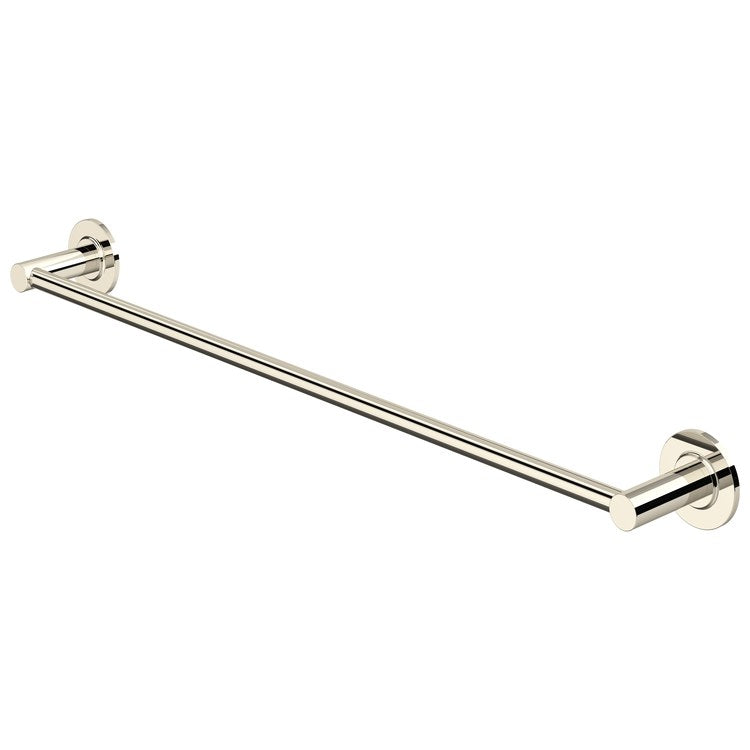 Towel Bar Authentica 24 Inch Polished Nickel Brass - Image 1