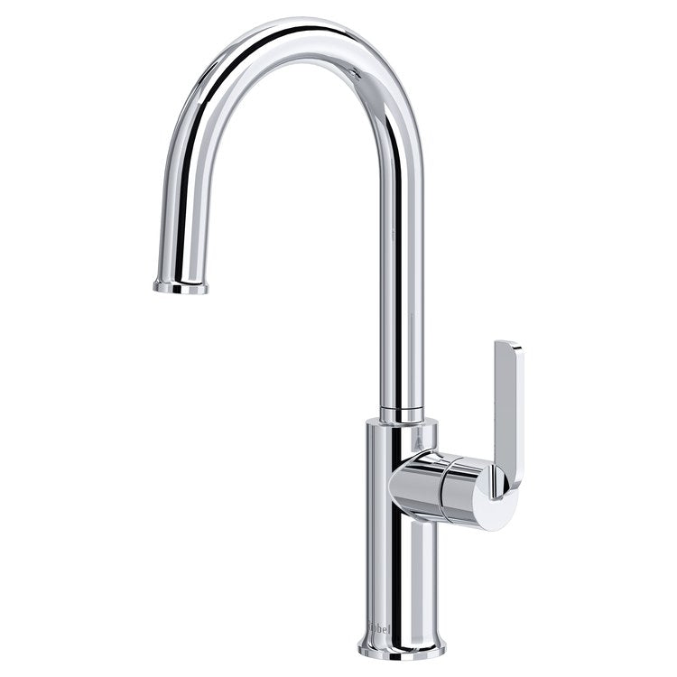 Bar Faucet Authentica 1 Lever ADA Chrome 1 Function C-Shaped 1.8 Gallons per Minute - Image 1