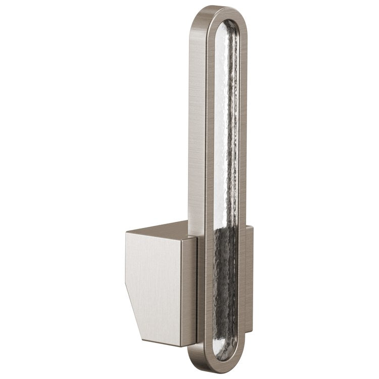 Handle Kit Frank Lloyd Wright Zinc 1 Arc Lever Brilliance Stainless/Glass Inlay ADA for Pull Down Kitchen Faucet