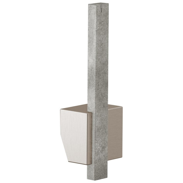 Handle Kit Frank Lloyd Wright Zinc 1 Offset Lever Brilliance Stainless/Concrete ADA for Pull Down Kitchen Faucet