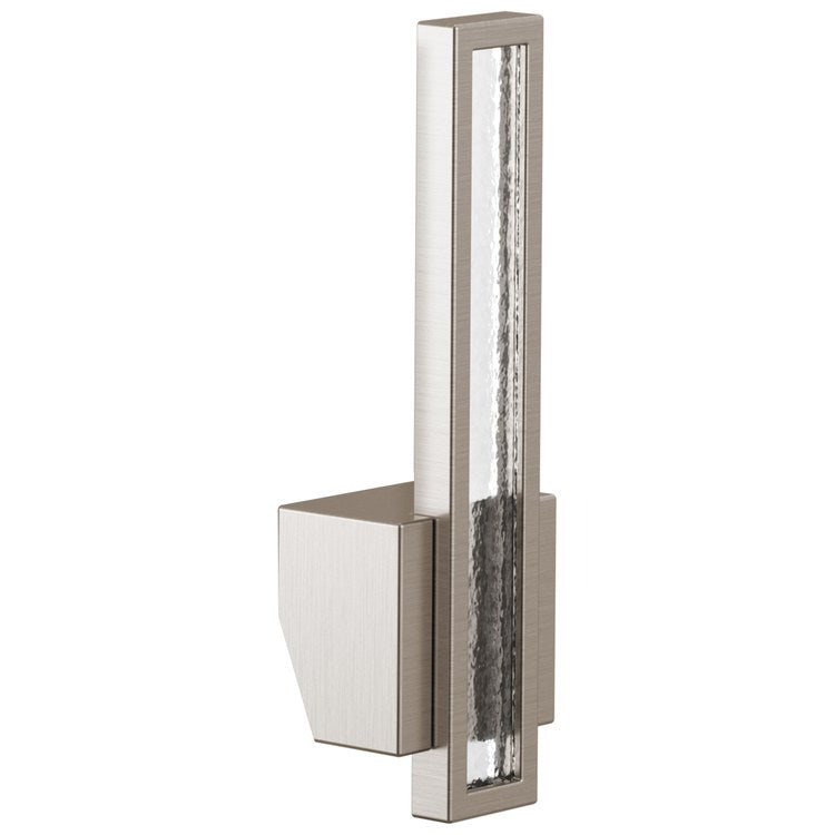Handle Kit Frank Lloyd Wright Zinc 1 Lever Brilliance Stainless/Glass Inlay ADA for Pull Down Kitchen Faucet