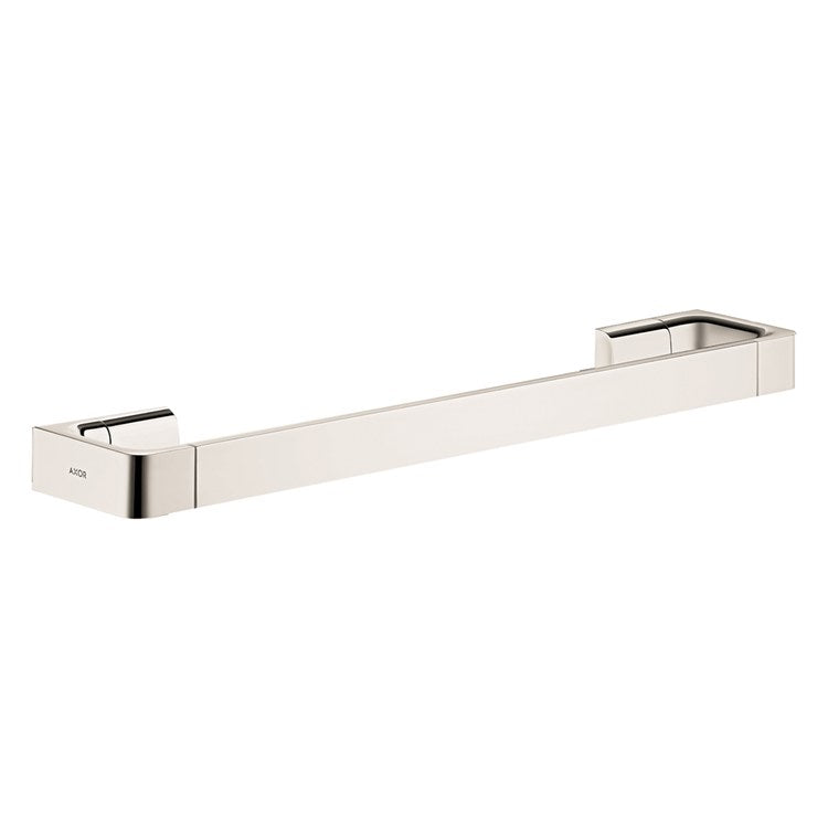 Handle Universal Softsquare Metal Fixed Polished Nickel for Shower Door