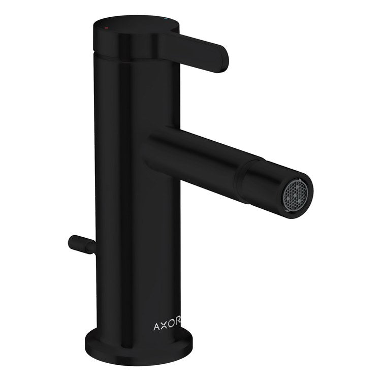 Bidet Faucet One 1 Lever ADA Matte Black Pop-Up 1 Hole