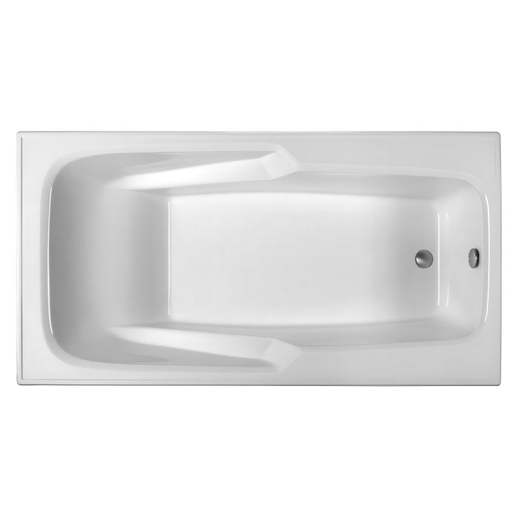 Whirlpool Tub Reliance 70-3/4 x 33-3/4 Inch Drop-In Rear White - Image 1