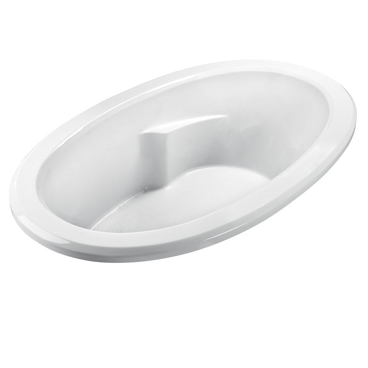 Soaking Tub Reliance 69-1/4 x 41-3/4 Inch Drop-In Rear White Acrylic
