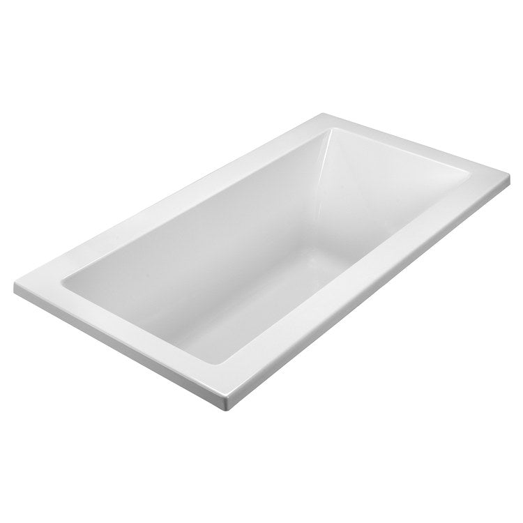 Whirlpool Tub Reliance 60 x 32 Inch Undermount Rear White