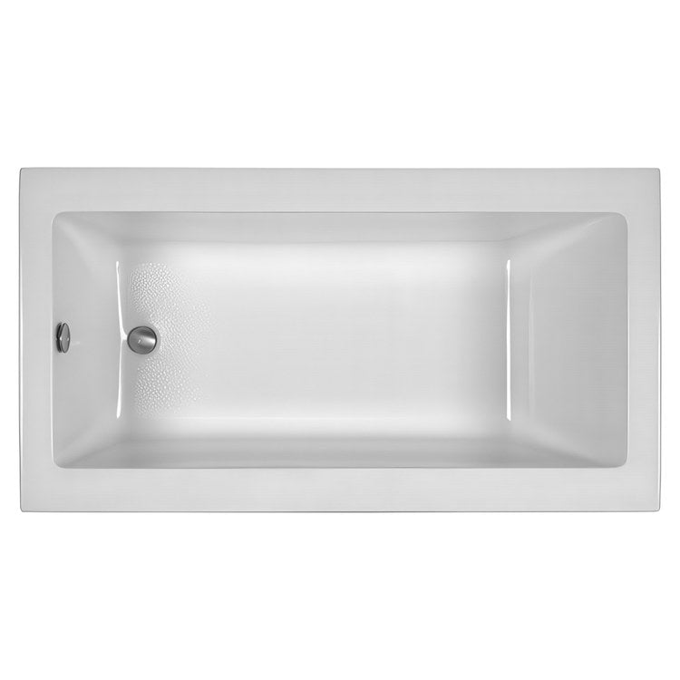 Whirlpool Tub Reliance 60 x 32 Inch Drop-In Rear White