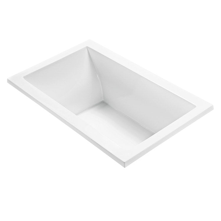 Whirlpool Tub Reliance 60 x 36 Inch Undermount Rear White - Image 2