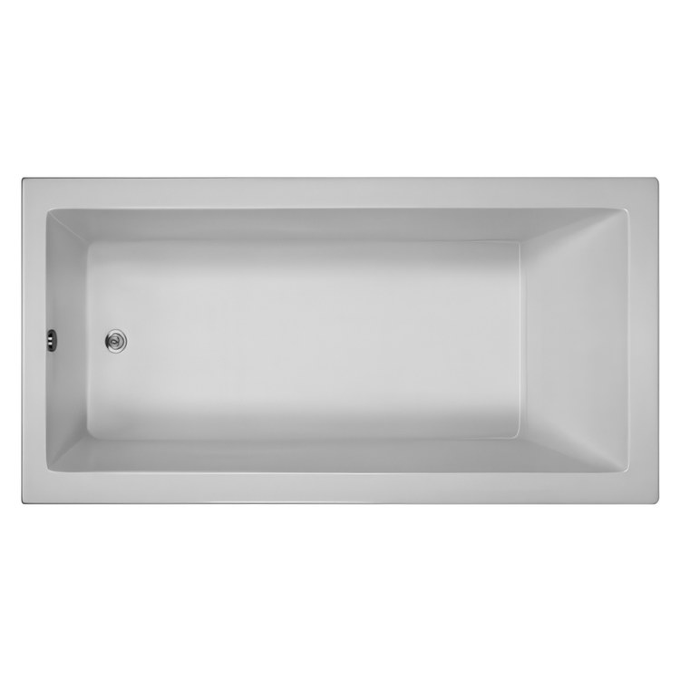 Whirlpool Tub Reliance 66 x 36 Inch Undermount Rear White - Image 1