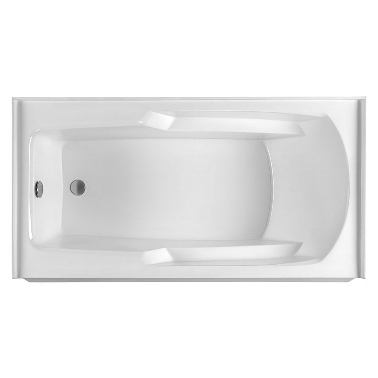 Whirlpool Tub Reliance 60 x 30 Inch 3 Wall Alcove Skirted Left White - Image 2