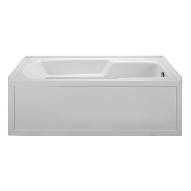Whirlpool Tub Reliance 60 x 30 Inch 3 Wall Alcove Skirted Right White - Image 1