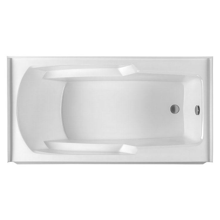 Whirlpool Tub Reliance 60 x 32 Inch 3 Wall Alcove Skirted Right Drain White - Image 2