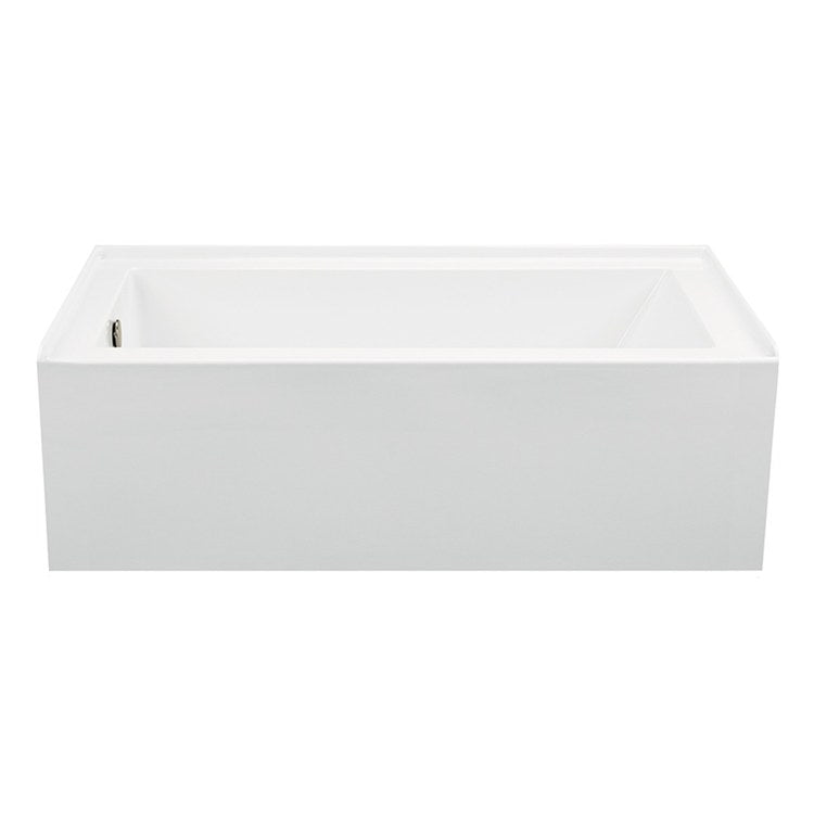 Whirlpool Tub Reliance 59-1/2 x 32 Inch 3 Wall Alcove Skirted Left White ADA